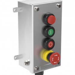 Control Unit Ex e, Stainless Steel, 4 Functions LRS4.D.LRLX.PGMX.PRMX.E4MX.C.1