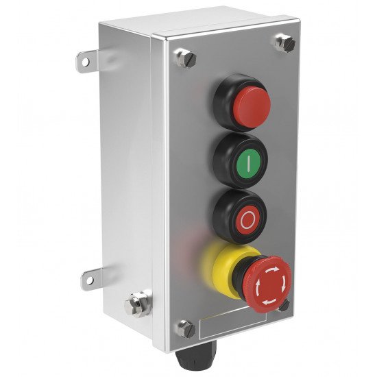 Control Unit Ex e, Stainless Steel, 4 Functions LRS4.D.LRLX.PGMX.PRMX.E4MX.C.1
