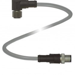 Connection cable V15L-W-0,3M-PUR-U-V15L-G Connection cable V15L-W-0,3M-PUR-U-V15L-G