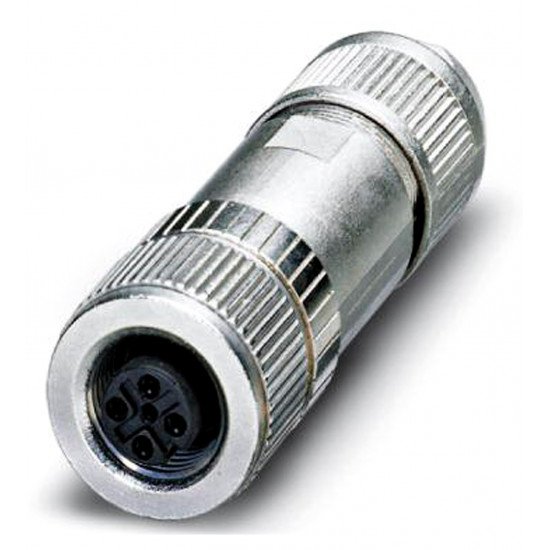 Female connector, field-attachable V1D-G-ABG-PG9-Q3