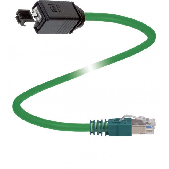 Connection cable, Ethernet V45-GP-10M-PUR-ABG-V45-G