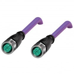Connection cable V15-G-VT0,7M-PUR-U/CAN-V15-G-Y