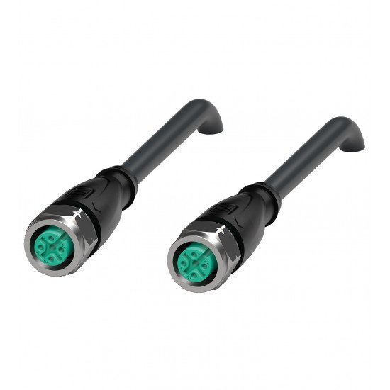 Connection cable V1-GV4A-BK12,5-PUR-U-V1-GV4A-Y