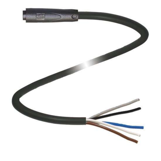 Female cordset V311-GR-BK1M-PUR-U Female cordset V311-GR-BK1M-PUR-U
