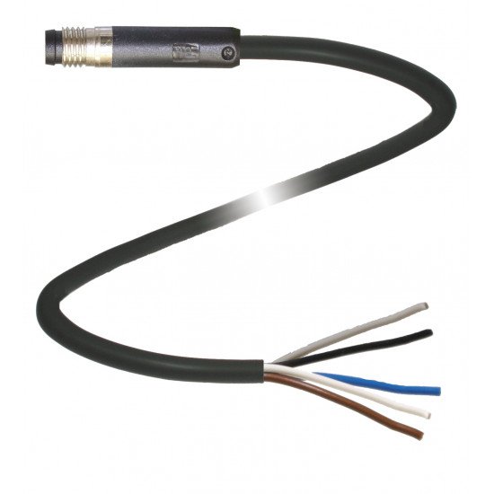 Cable connector V311S-GR-BK1M-PUR-U Cable connector V311S-GR-BK1M-PUR-U