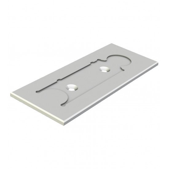 Countersunk profile rail PGV-PR-GM-CLOSE100