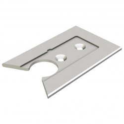 Countersunk profile rail PGV-PR-GM-END Countersunk profile rail PGV-PR-GM-END
