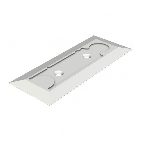 Drive-over profile rail PGV-PR-SM-CLOSE100