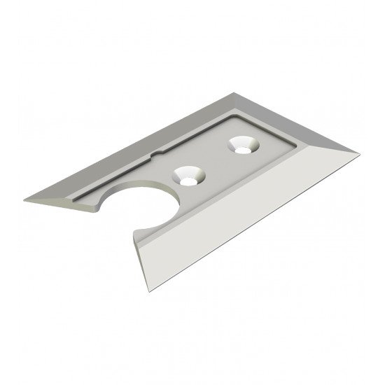Drive-over profile rail PGV-PR-SM-END