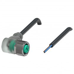 Female cordset V1-W-E2-BK10M-PUR-U