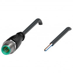 Cable connector V1S-G-BK0,3M-PUR-U Cable connector V1S-G-BK0,3M-PUR-U