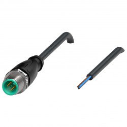 Cable connector V11S-G-BK1,5M-PUR-U Cable connector V11S-G-BK1,5M-PUR-U
