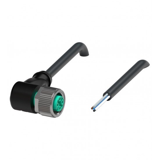 Female cordset V15-W-BK3M-PUR-U