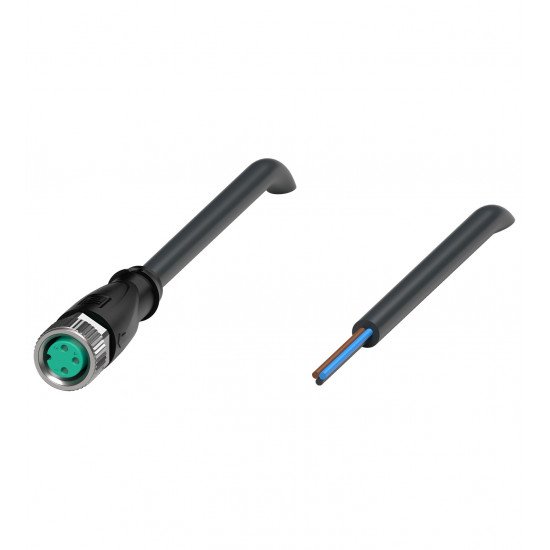 Female cordset V3-GM-BK8M-PUR-U Female cordset V3-GM-BK8M-PUR-U