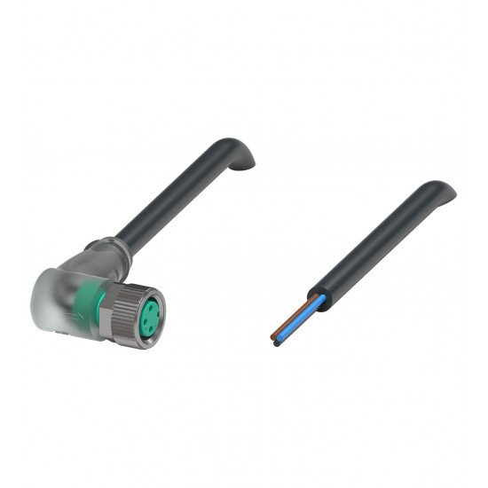Female cordset V3-WM-E2-BK10M-PUR-U
