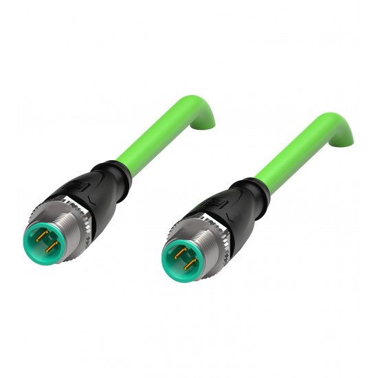 Connection cable, Ethernet V1SD-G-GN0,3M-PUR-E1S-V1D-G Connection cable, Ethernet V1SD-G-GN0,3M-PUR-E1S-V1D-G
