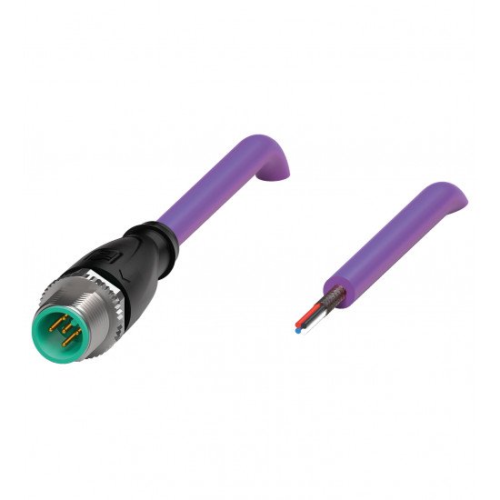 Cable connector V15S-G-VT1M-PUR-U/CAN Cable connector V15S-G-VT1M-PUR-U/CAN