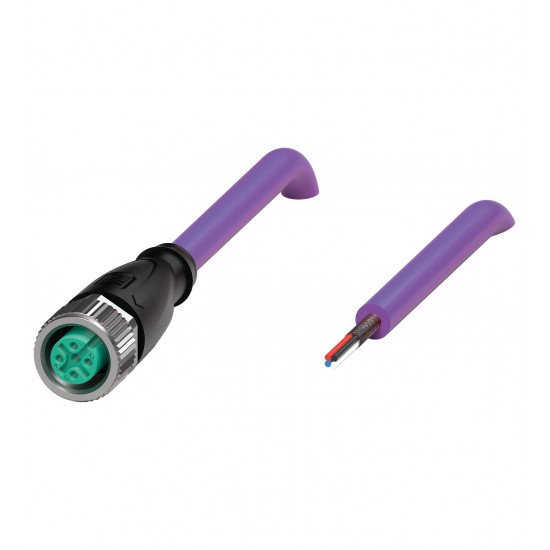 Female cordset V15-G-VT2M-PUR-U/CAN