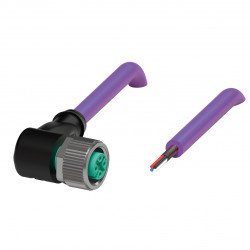 Female cordset V15-W-VT2M-PUR-U/CAN Female cordset V15-W-VT2M-PUR-U/CAN