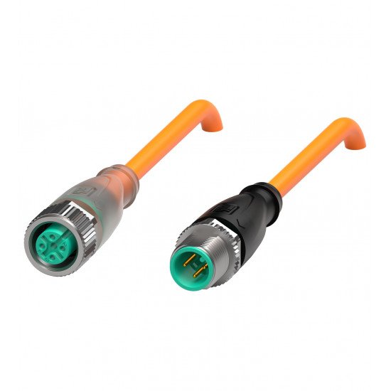 Connection cable V1-G-E2-OR0,5M-POC-V1-G Connection cable V1-G-E2-OR0,5M-POC-V1-G