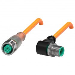 Connection cable V1-G-E2-OR0,5M-POC-V1-W