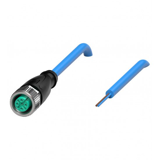 Cable connector, NAMUR V1-G-N-BU1,5M-PUR-N1 Cable connector, NAMUR V1-G-N-BU1,5M-PUR-N1