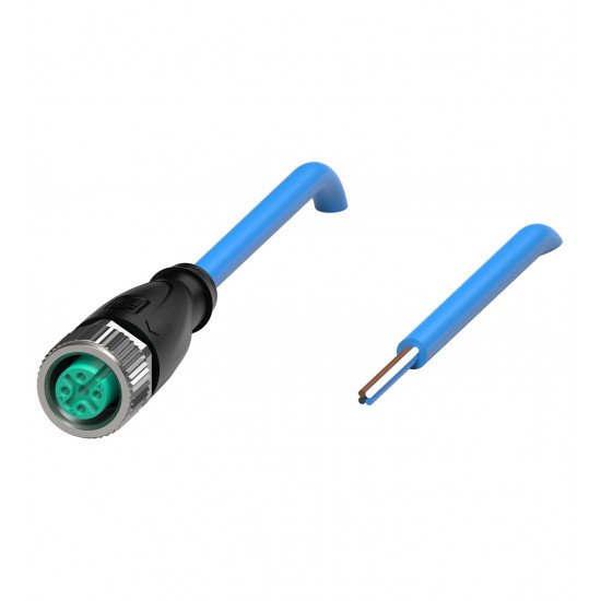 Cable connector, NAMUR V1-G-N4-5M-PUR