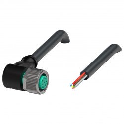 Female cordset V19-W-BK15M-PUR-U