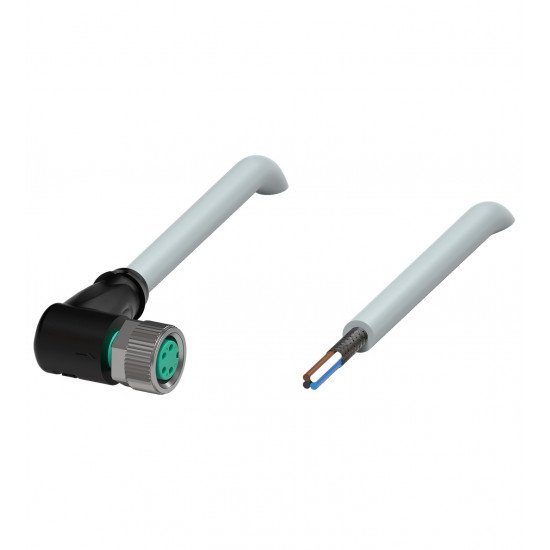 Cable socket, shielded V31-WM-BK5M-PUR-ABG
