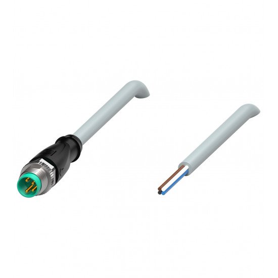 Cable connector V31S-GM-0,3M-PUR Cable connector V31S-GM-0,3M-PUR