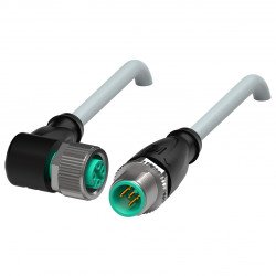 Connection cable V15-W-10M-PUR-V15-G