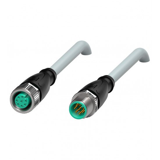 Connection cable, shielded V19-G-1,8M-PUR-ABG-V19-G Connection cable, shielded V19-G-1,8M-PUR-ABG-V19-G