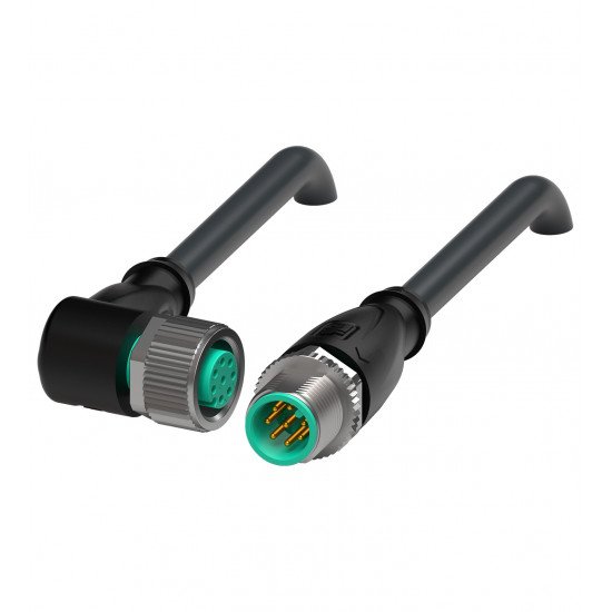 Connection cable V19-W-BK10M-PUR-U-V19-G
