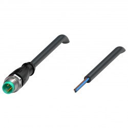 Cable connector V3S-GM-BK0,6M-PUR-U Cable connector V3S-GM-BK0,6M-PUR-U