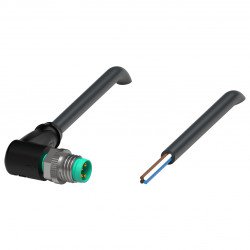 Cable connector V31S-WM-BK1M-PUR-U Cable connector V31S-WM-BK1M-PUR-U