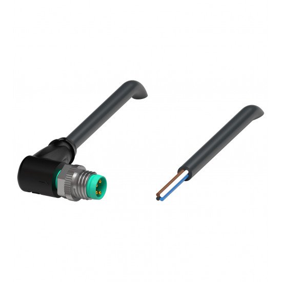 Cable connector V31S-WM-BK1M-PUR-U Cable connector V31S-WM-BK1M-PUR-U