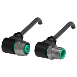 Connection cable V1-WV4A-BK0,3M-PUR-U-V1-WV4A Connection cable V1-WV4A-BK0,3M-PUR-U-V1-WV4A