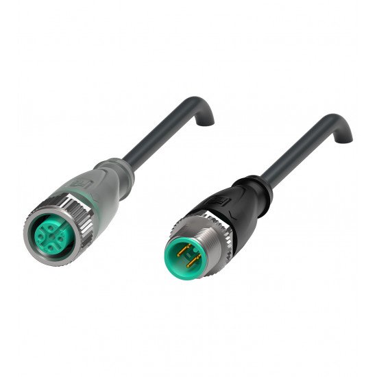 Connection cable V1-G-E8-BK10M-PUR-U-V1-G