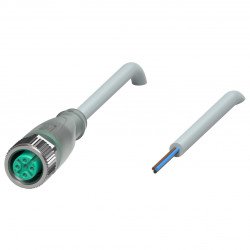 Female cordset V1-G-E2-10M-PUR