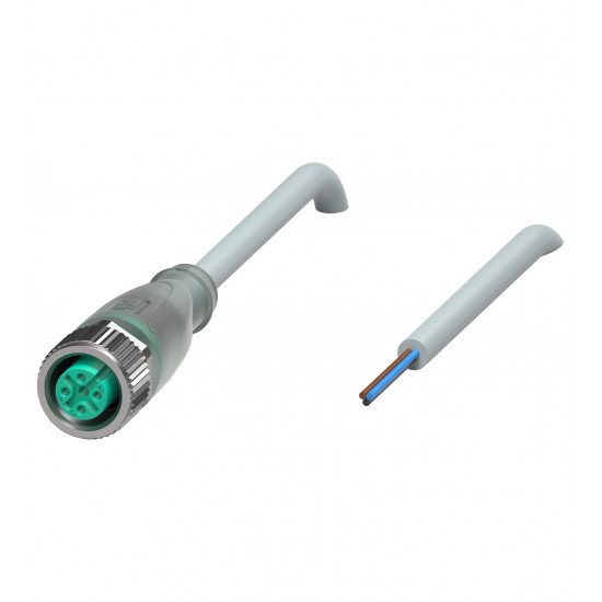 Female cordset V1-G-E2-2M-PUR