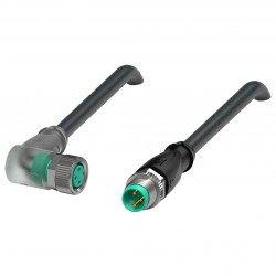 Connection cable V3-WM-E2-BK0,6M-PUR-U-V3-GM