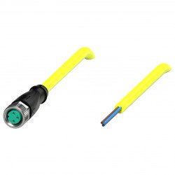 Female cordset V3-GM-YE10M-PVC-U Female cordset V3-GM-YE10M-PVC-U