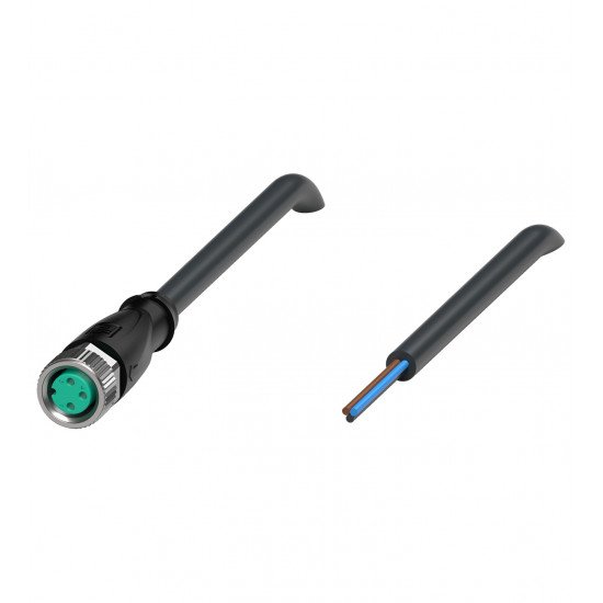 Female cordset V3-GM-BK5M-PVC-U