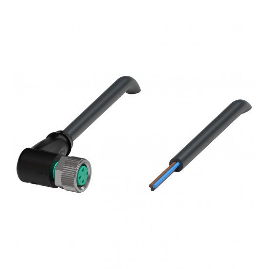 Female cordset V3-WM-BK2M-PVC-U Female cordset V3-WM-BK2M-PVC-U