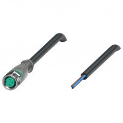Female cordset V3-GM-E2-BK2M-PVC-U Female cordset V3-GM-E2-BK2M-PVC-U