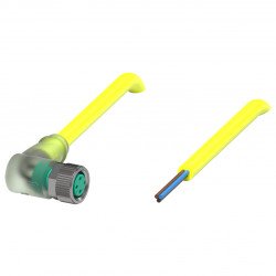 Female cordset V3-WM-E2-YE2M-PVC-U Female cordset V3-WM-E2-YE2M-PVC-U