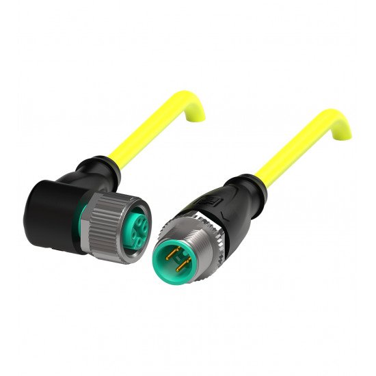 Connection cable V1-W-YE2M-PUR-U-V1-G