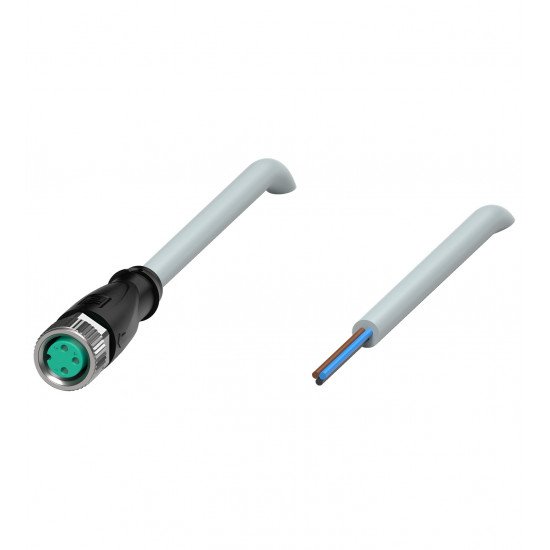 Female cordset V3-GM-10M-PVC