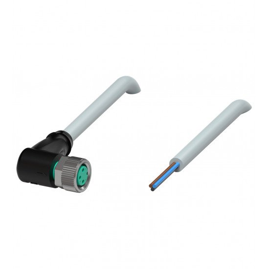 Female cordset V3-WM-0,5M-PVC Female cordset V3-WM-0,5M-PVC