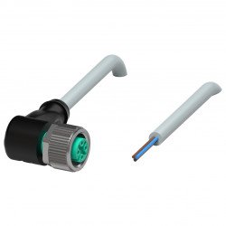 Female cordset V11-W-1,5M-PVC
